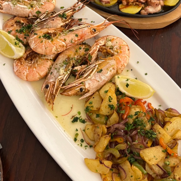 Langostinos a la Plancha